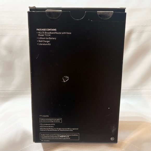 Verizon Novatel 4Gβ LTE Broadband Wireless Router with Voice Model T1114 EUC - Picture 10 of 13